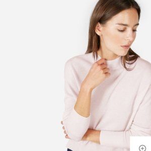 Everlane Cashmere Crop Mockneck